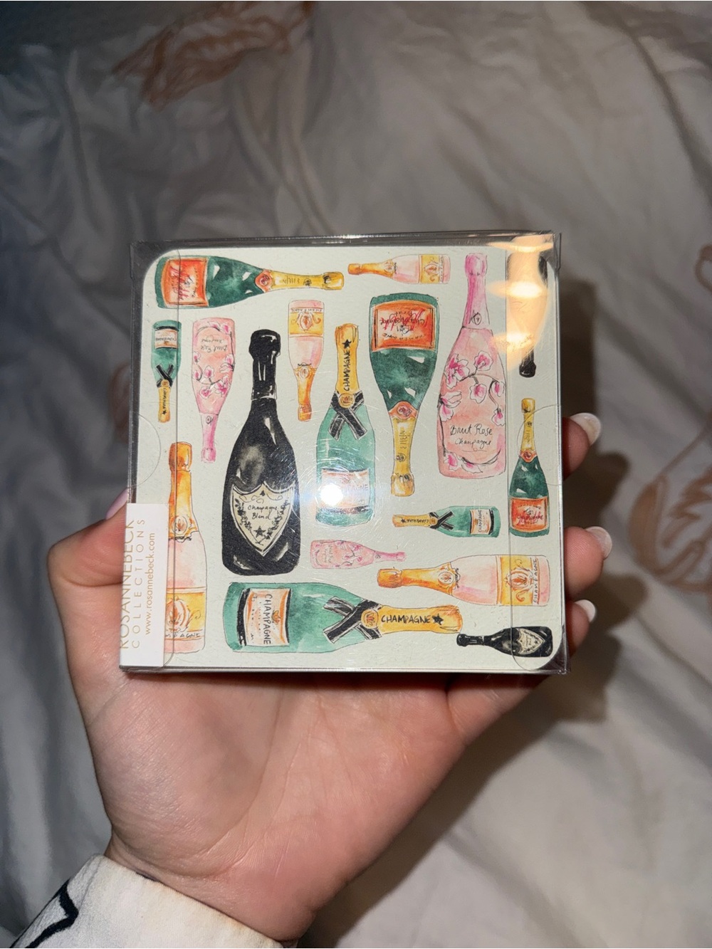 Veuve Champagne Bottle Coasters